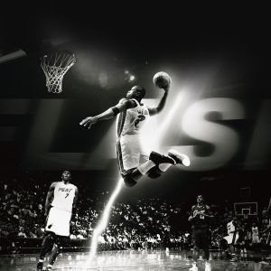 Acción de Mate en Baloncesto