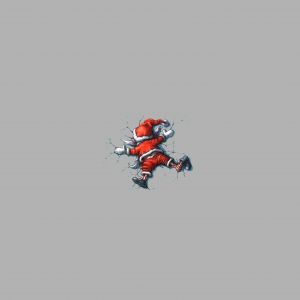 Ilustración Juguetona de Santa Claus