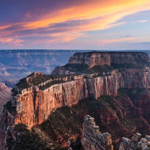 Atardecer en el Gran Cañón