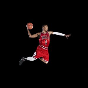 Jugador de Baloncesto en Acción
