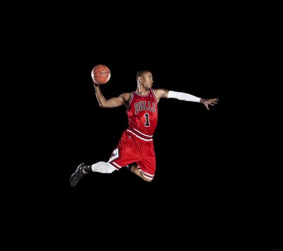 Jugador de Baloncesto en Acción