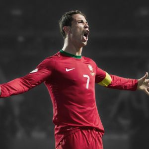 Cristiano Ronaldo Celebrando