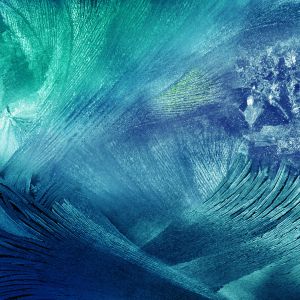 Olas Abstractas Azules