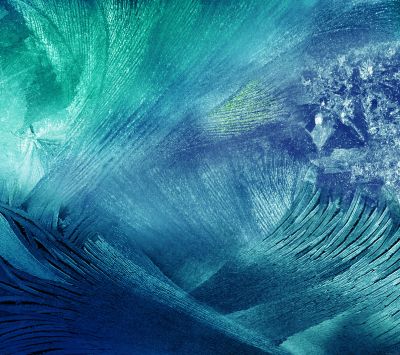Olas Abstractas Azules