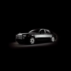 Coche Negro de Lujo