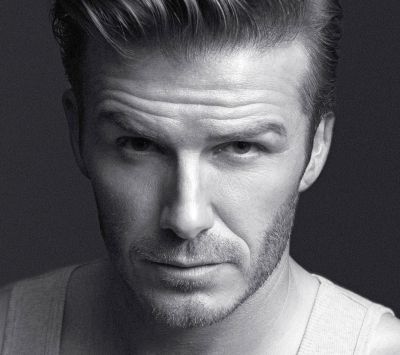 Retrato de David Beckham