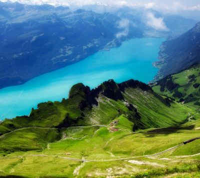 Impresionante paisaje suizo