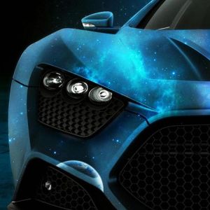 Coche Galaxia Azul