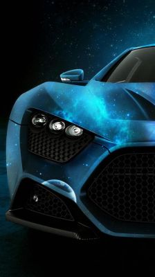 Coche Galaxia Azul