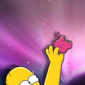 Homer Simpson con Donut