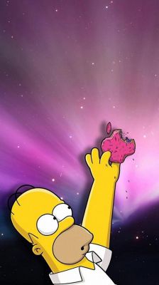 Homer Simpson con Donut