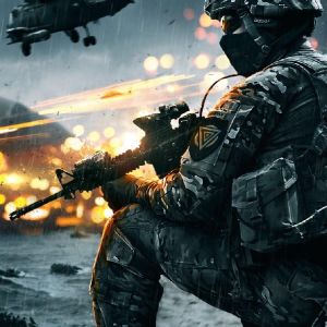 Soldado Militar en Acción