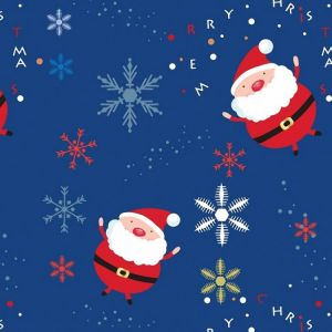 Patrón de Santa Claus para Navidad
