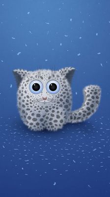 Leopardo de Dibujos Animados Adorable