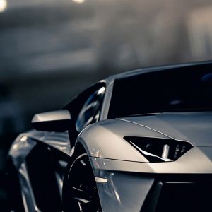 Lamborghini Aventador Acercamiento