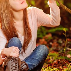 Chica en la Naturaleza
