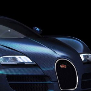 Bugatti Veyron Azul de Carbono