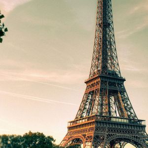 Torre Eiffel al atardecer