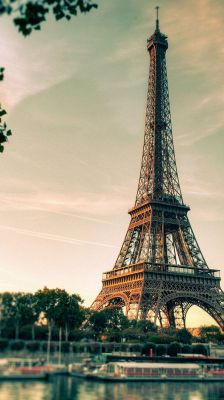 Torre Eiffel al atardecer