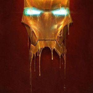 Arte del Casco de Iron Man