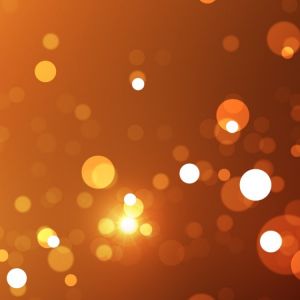 Fondo Bokeh Naranja Cálido