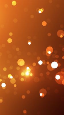 Fondo Bokeh Naranja Cálido