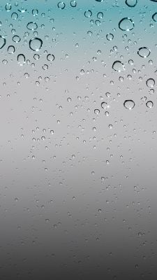 Gotas de agua en vidrio