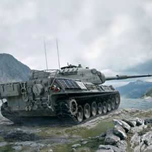 Tanque Militar en Terreno Rocoso