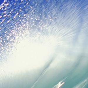 Reflejo de Olas del Océano