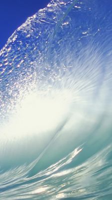 Reflejo de Olas del Océano