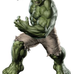 Hulk en Pose de Acción