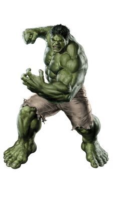 Hulk en Pose de Acción