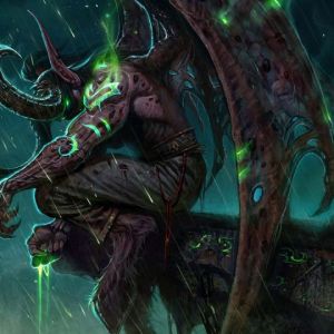 Arte de Criatura de Fantasía Oscura