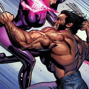 Batalla entre Wolverine y Mystique