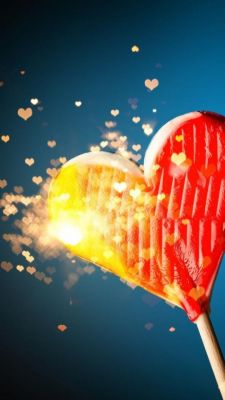 Chupete en Forma de Corazón