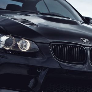 Coche Negro BMW M3