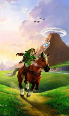 Link Montando a Epona