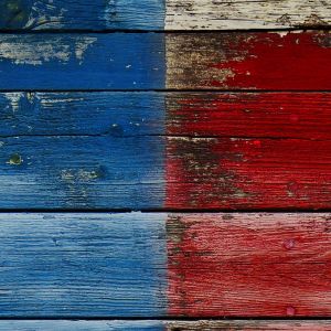 Textura de Madera de la Bandera Francesa
