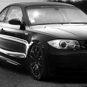 Coche BMW Negro