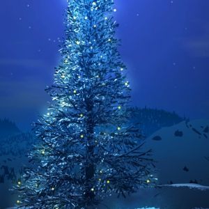Árbol de Navidad Brillante