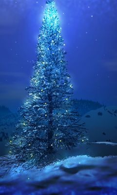 Árbol de Navidad Brillante