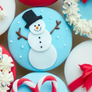 Cupcakes Navideños