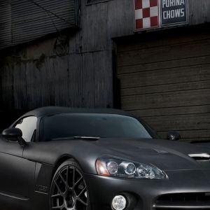 Coche Deportivo Negro Elegante