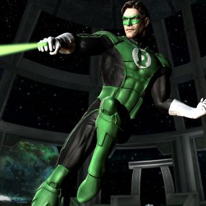 Escena de acción de Linterna Verde