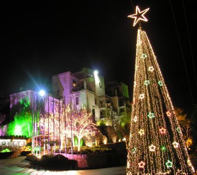 Árbol de Navidad de Noche