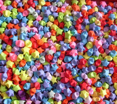 Estrellas de Papel Coloridas