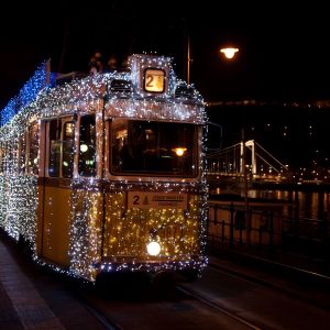 Tranvía Festivo en Budapest