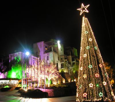 Árbol de Navidad de Noche