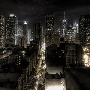 Horizonte Nocturno de Nueva York