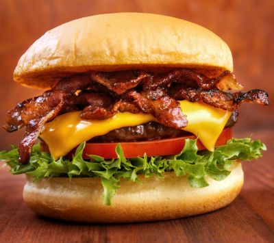 Delicioso Bacon Cheeseburger